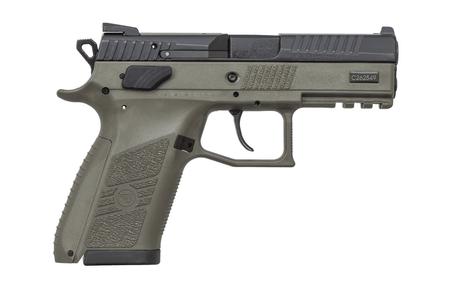 P-07 9MM OD GREEN PISTOL WITH NIGHT SIGHTS