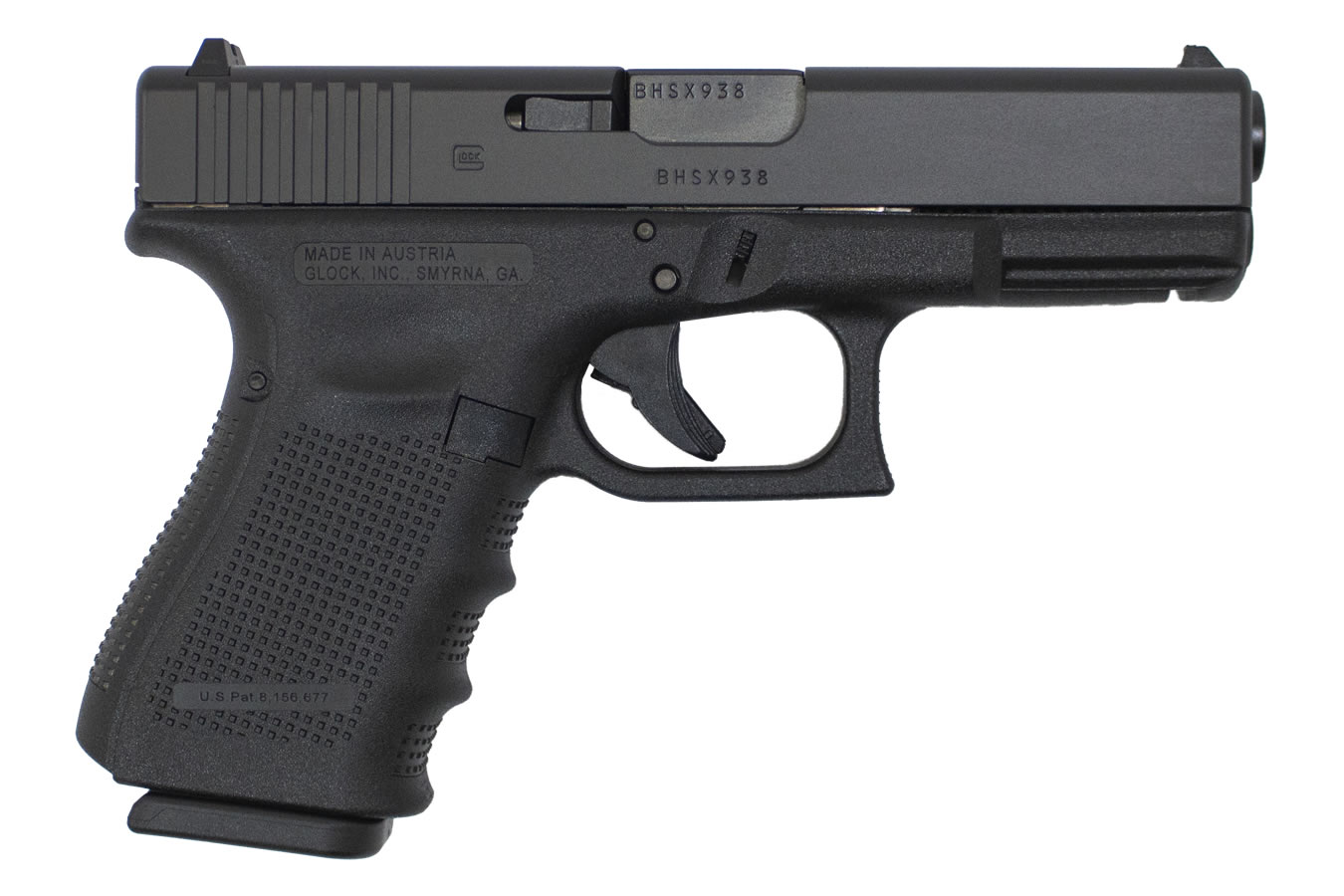 19 GEN4 9MM 10-ROUND PISTOL