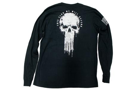 FLAG SKULL LS TEE