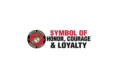 3X10 MARINES SYMBOL OF HONOR STICKER