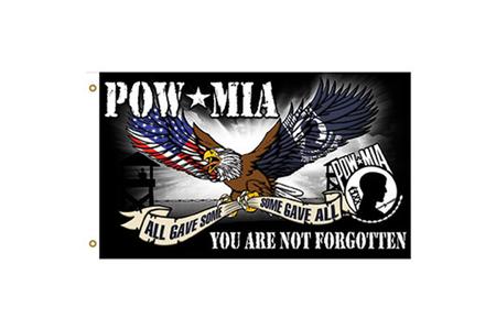 MILITARY DEFENDER POW MIA FLAG