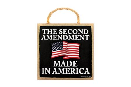 2ND AMENDMENT MADE IN AMERICA WALLSIGN