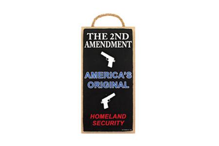 AMERICA`S ORIGINAL HOMELAND SECURITY WALLSIGN