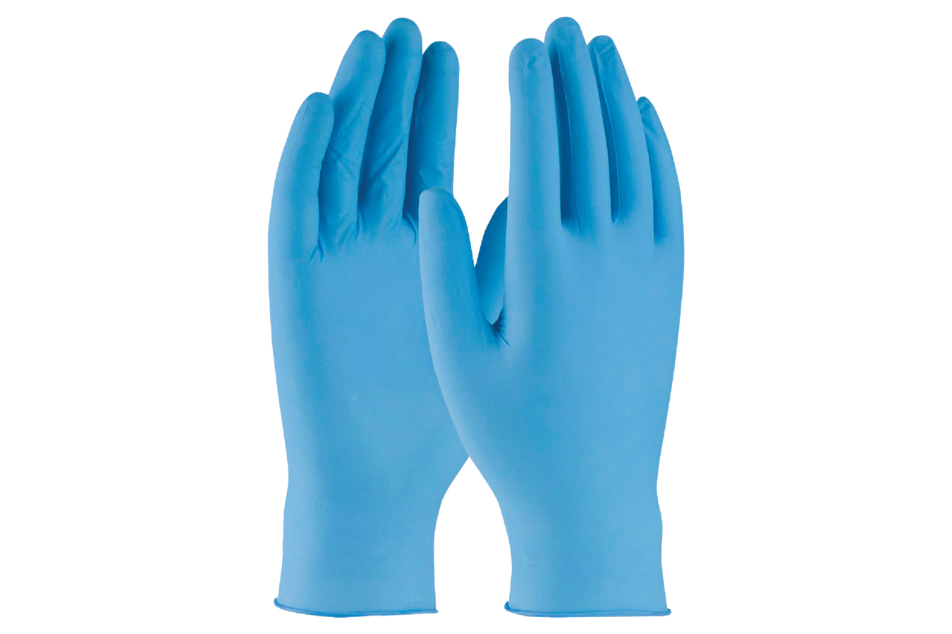 West Chester Powder Free Blue Nitrile Disposable Gloves