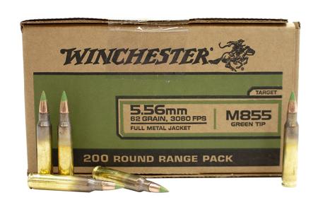 WINCHESTER AMMO 5.56MM 62 GR FMJ LEAD CORE WINCHESTER 200/BOX