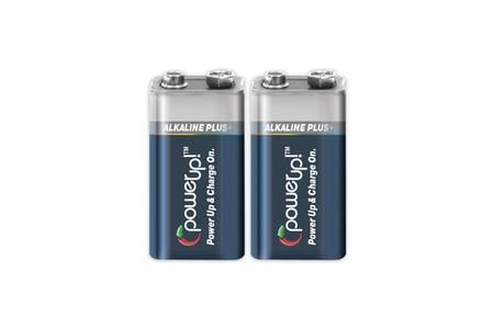 ALKALINE PLUS 9 VOLT 2 PK