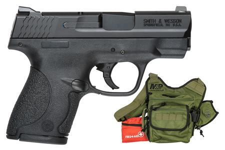 SMITH AND WESSON MP Shield 9mm Pistol with Bug Out Bag Bundle