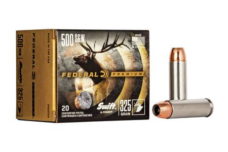 Federal 500 SW 325 gr Swift A-Frame Vital-Shok 20/Box