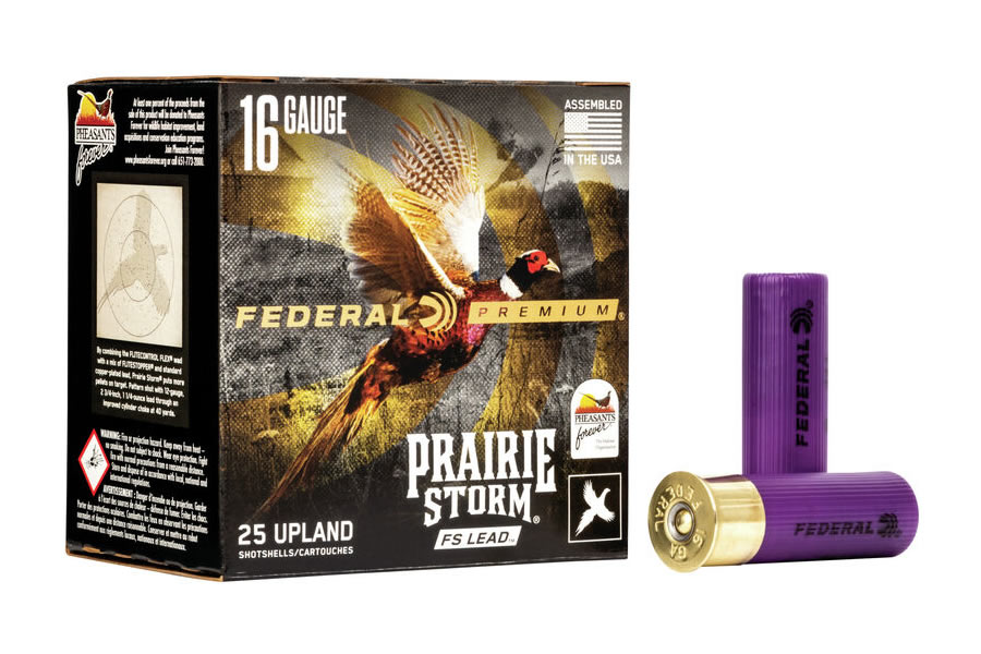 Federal 16 Gauge 2-3/4 In 1-1/4 oz 5 Shot FS Lead Prairie Storm 25/Box