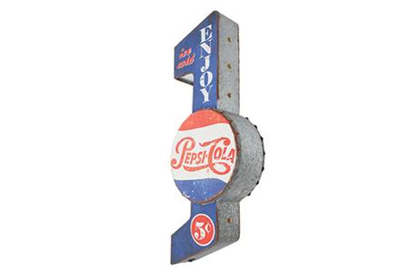 VINTAGE PEPSI COLA LED MARQUEE SIGN WALL DECOR 