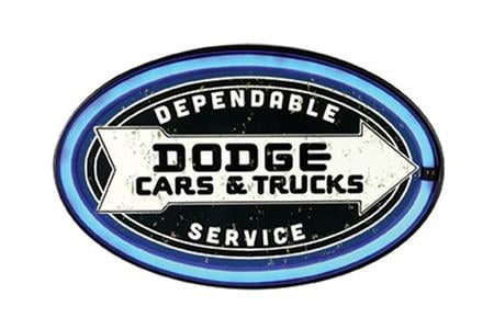 DODGE SERVICE LED MARQUEE SIGN 16 IN