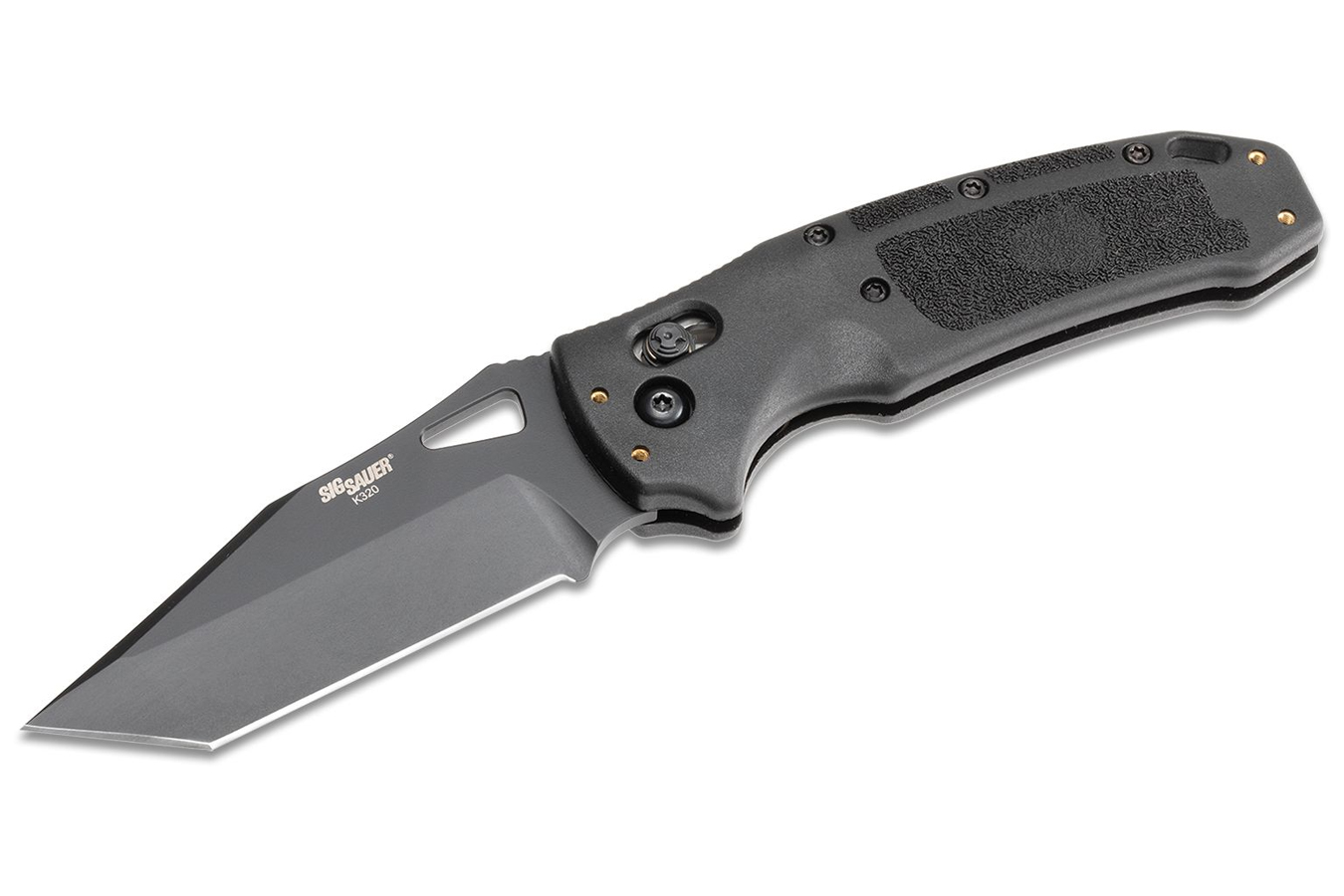 Hogue SIG K320 Nitron Manual Folder 3.5 Inch Tanto Blade