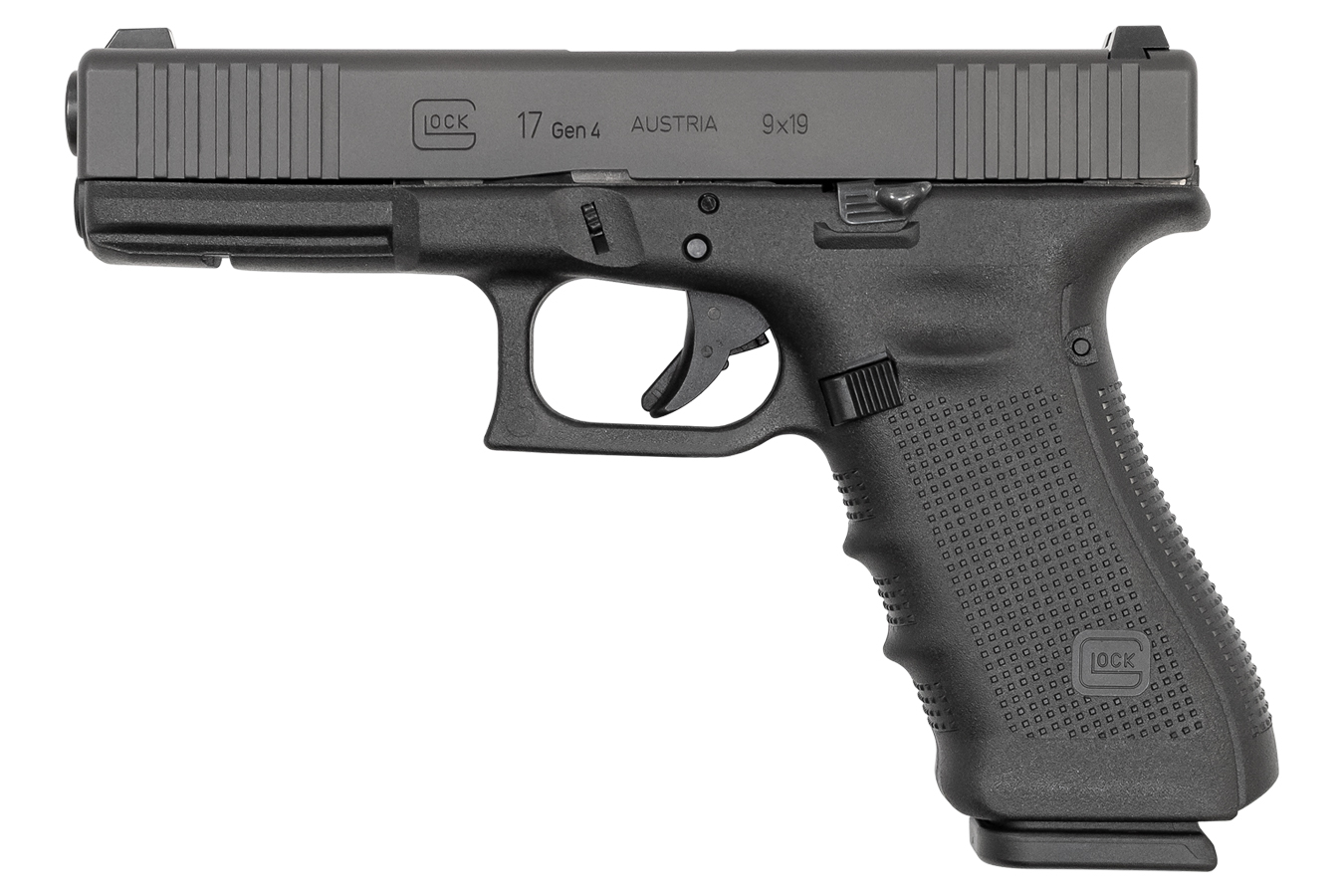 Glock 17 Gen4 9mm 17-Round Pistol with Front Slide Serrations (Factory Reconditioned)