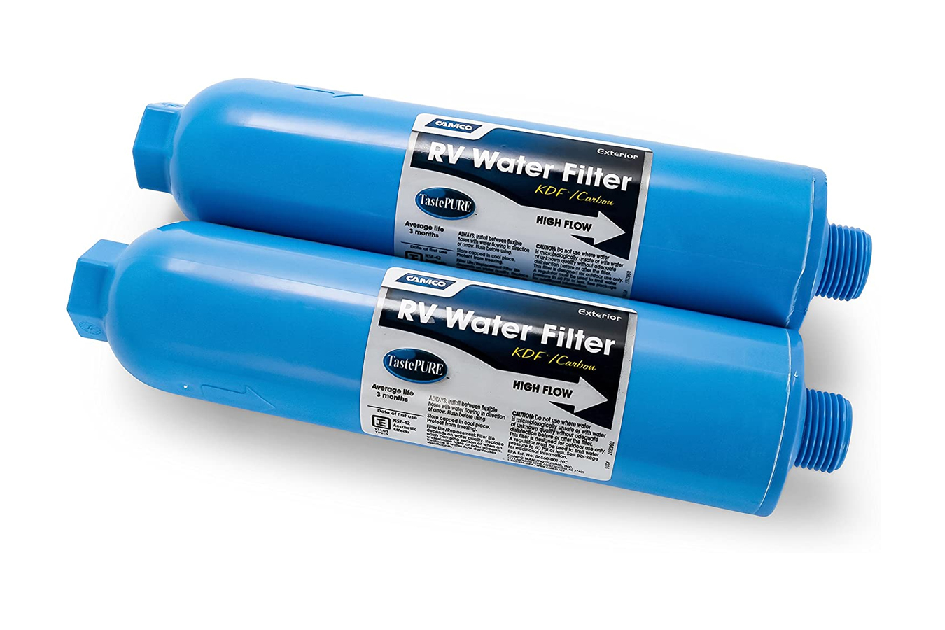 Shop Camco TastePURE Inline RV Water Filter 2 pack for Sale Online