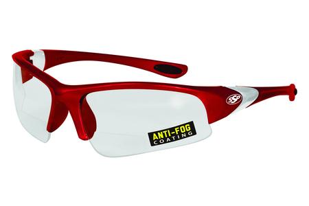 ENTIAT 2.5 RED BIFOCAL W/CLEAR LENS