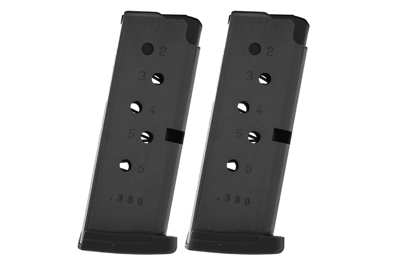 RUGER LCP 380 6-ROUND MAGAZINE, 2 PK