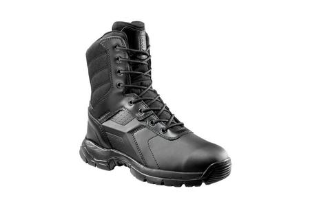 8 INCH BLACK SIDE ZIP WATERPROOF BOOT