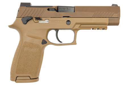 P320 M17 9MM FULL-SIZE W/ SAFETY COYOTE 10RD