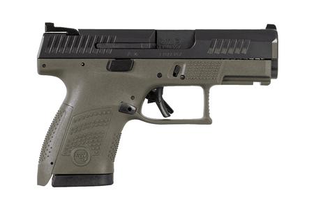 P-10 S 9MM PISTOL WITH OD GREEN FRAME