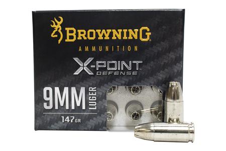 Browning 9mm 147 gr X-Point Defense 20/Box