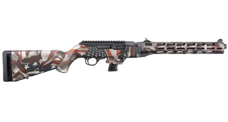 RUGER PC CARBINE 9MM AMERICAN FLAG 10RD