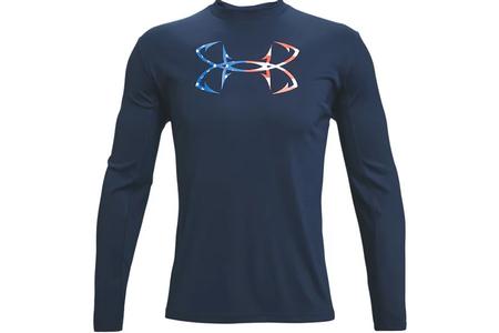 UA ISO-CHILL FREEDOM HOOK LS TEE