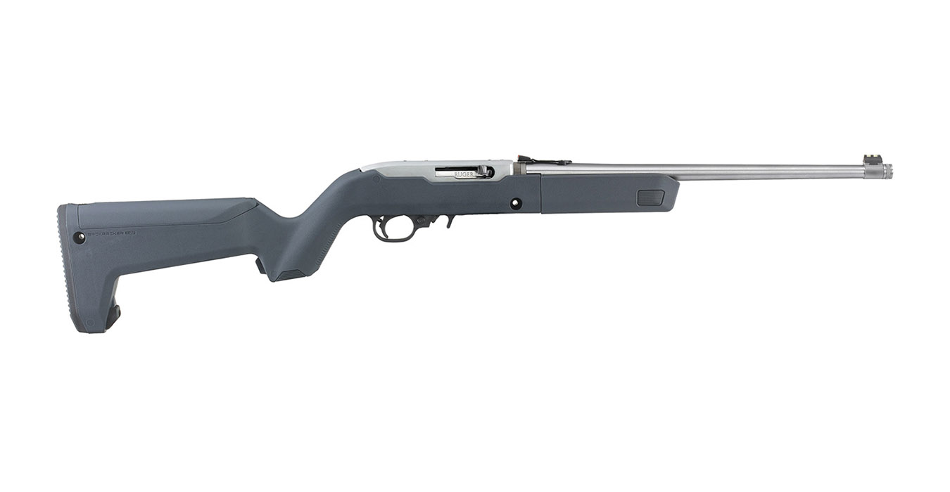 Ruger 10/22 Takedown 22LR Rifle with Gray Magpul X-22 Backpacker Stock ...