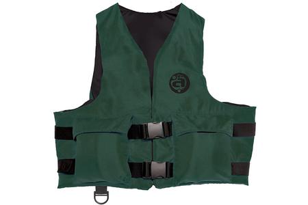 YOUTH SPORT VEST W/POCKETS HUNTER GREEN