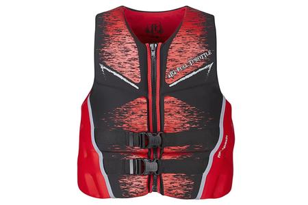 MENS RAPID DRY FLEX BACK RED LARGE