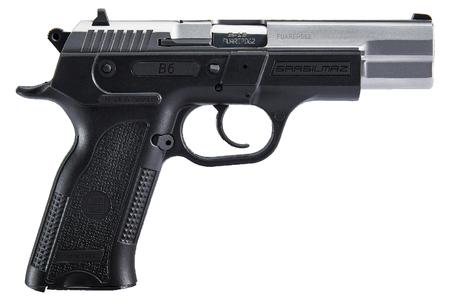 B6 9MM PISTOL WITH STAINLESS SLIDE