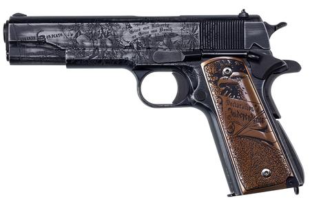 1911 45ACP REVOLUTION CUSTOM EDITION PISTOL WITH ENGRAVED SCROLLING