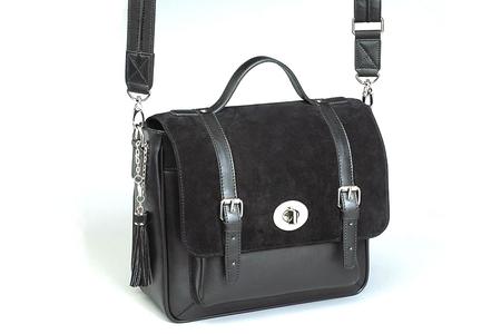 SCHOOL GIRL SATCHEL BLACK