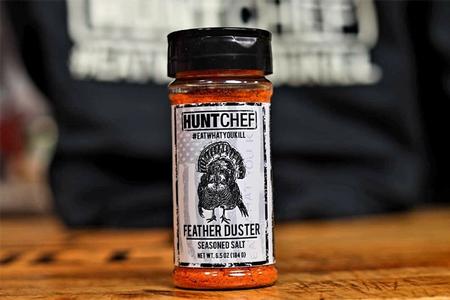 FEATHER DUSTER SEASONED SALT