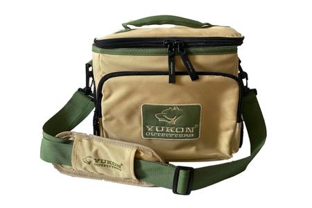 LUNCH BOX - SOFT COOLER (TAN AND GREEN)