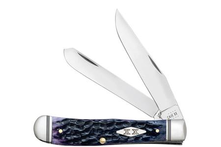 PURPLE BONE TRAPPER DUAL POCKET KNIFE