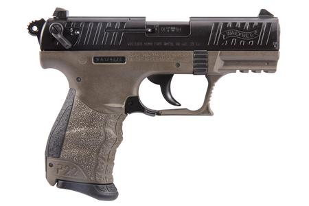 P22 22LR RIMFIRE PISTOL WITH FDE FINISH (CA APPROVED)
