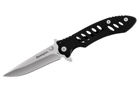 REMINGTON F.A.S.T. SERIES FOLDING KNIFE WITH BEAD BLASTED DROP POINT BLADE