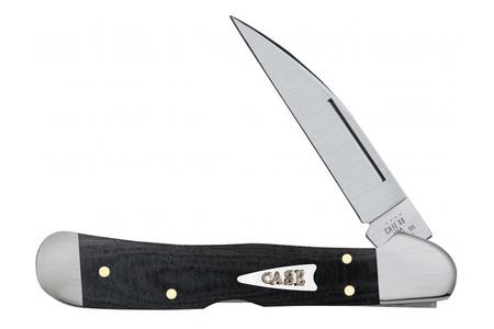 BLACK MICARTA SERIES COPPERLOCK FOLDING KNIFE