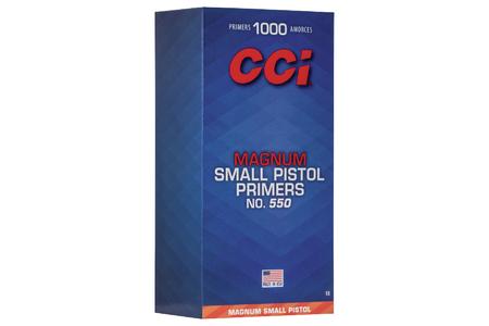 CCI AMMUNITION SMALL MAGNUM PISTOL PRIMERS (1000/BOX)