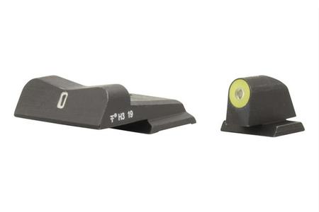 DXT2 BIG DOT YELLOW (FOR SMITH AND WESSON MP SHIELD)