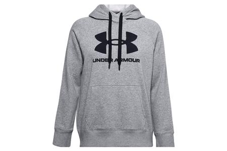 WOMENS RIVAL FLEECE LOGO HOODIE