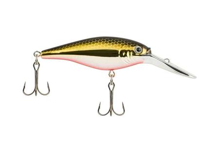 FLICKER SHAD (BLACK BRASS - 2 INCH)