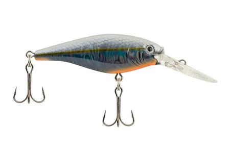 FLICKER SHAD (SLICK BLACK PEARL - 2 3/4 INCH)