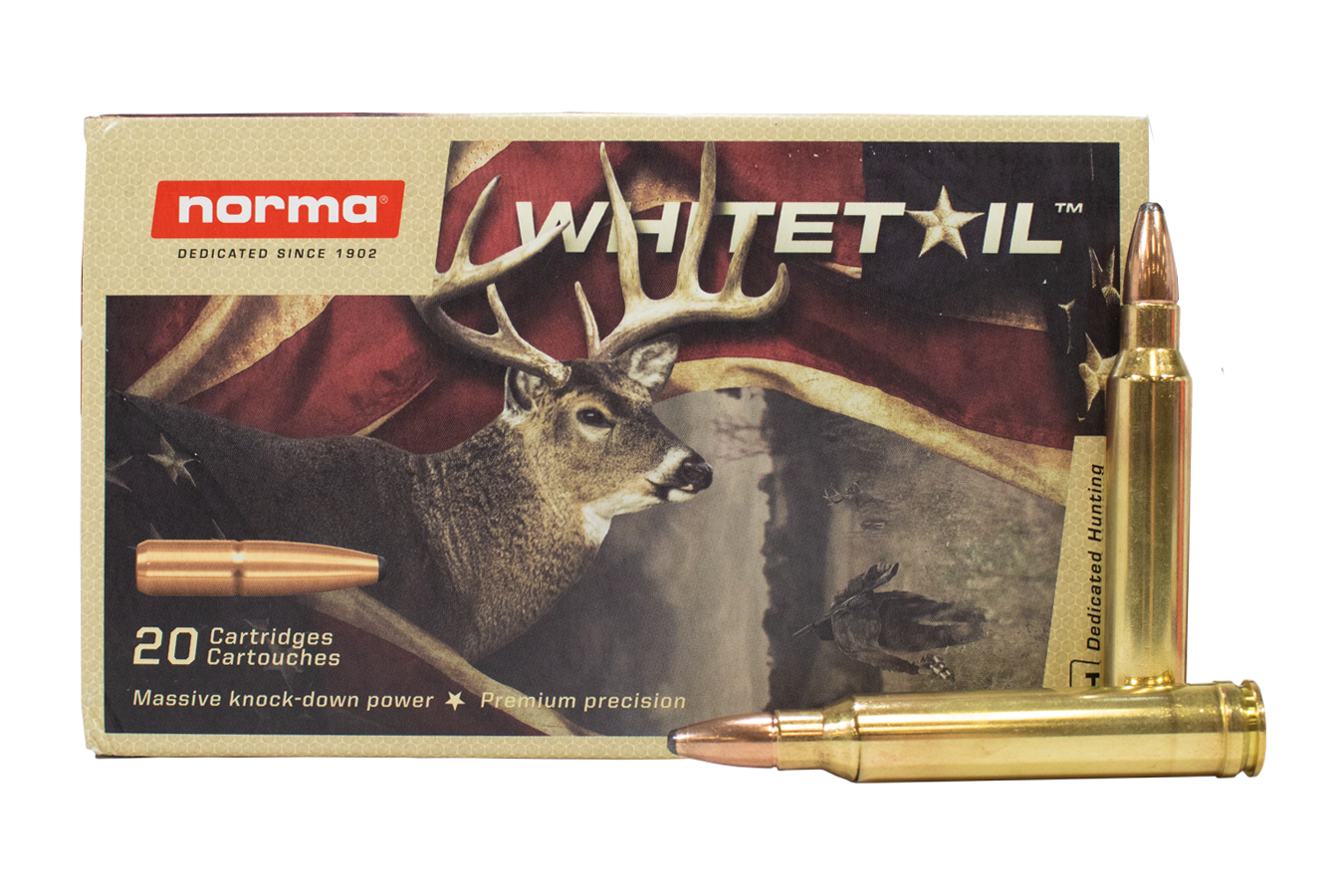 Norma Hunting Medium Game .308 Winchester 150 Grain Soft Point 20rds Per  Box (2422029) FREE SHIPPING on orders over $125