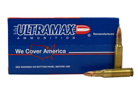ULTRAMAX 308 Win 110 Gr HP Seirra Remanufactured Police Trade Ammo 20/Box