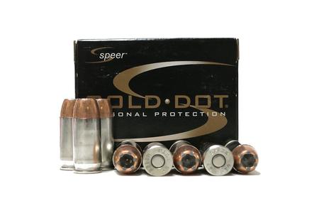 45 AUTO 185 GR GOLD DOT HP PERSONAL PROTECTION POLICE-TRADE 20/BOX