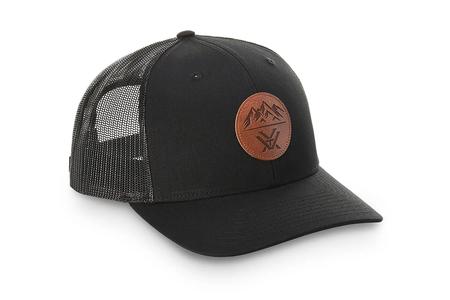 MENS THREE PEAKS CAP LEATHER PATCH
