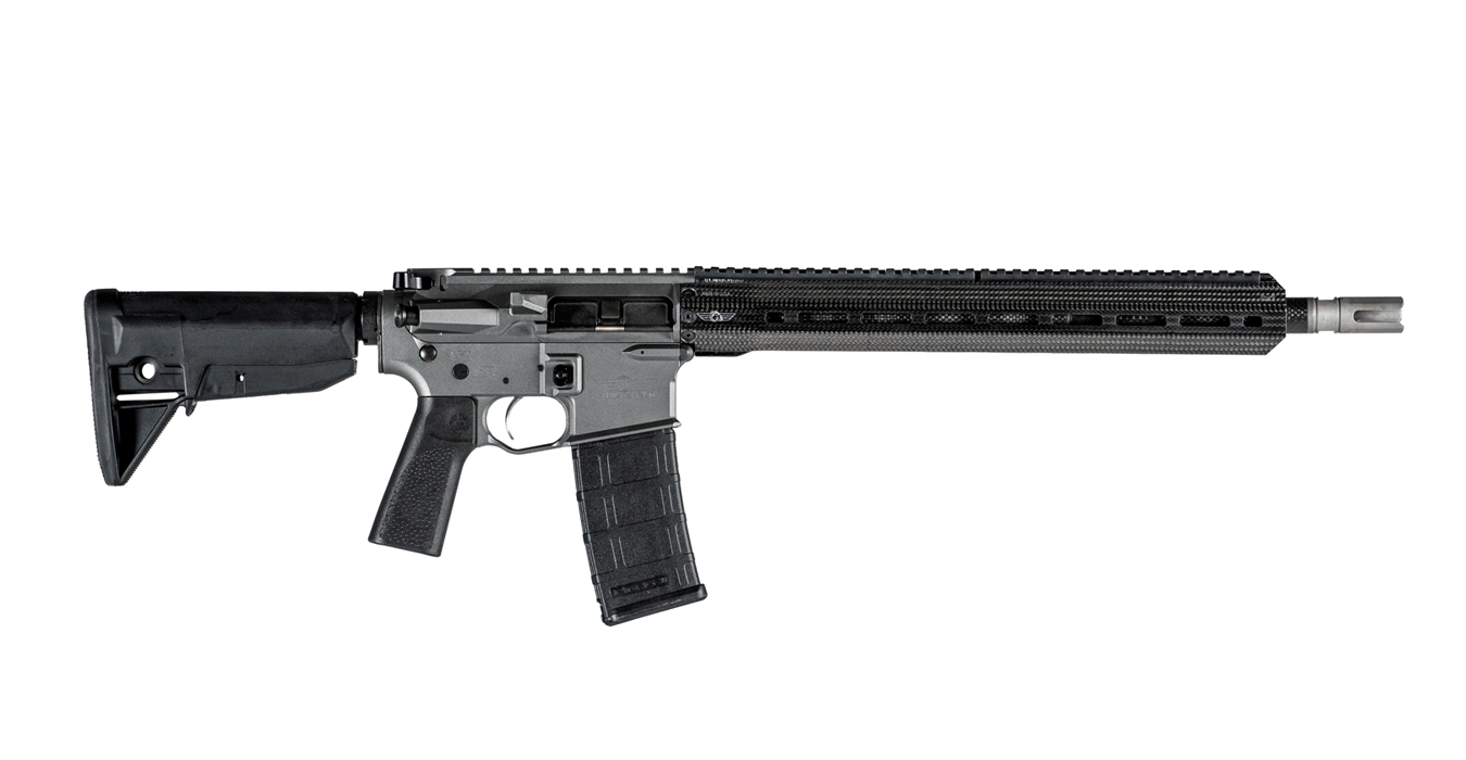 Christensen Arms CA 15 G2 5 56mm Semi Auto Rifle With Tungsten Cerakote Finish And Carbon Fiber