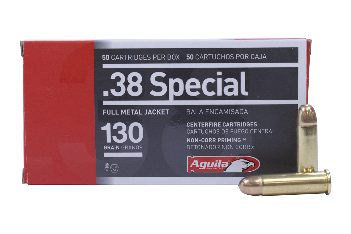 Aguila 38 Special 130 gr FMJ 50/Box