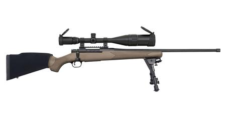 MOSSBERG Patriot Night Train 6.5 Creedmoor Bolt-Action Rifle with FDE Stock and 6-24x50mm Riflescope
